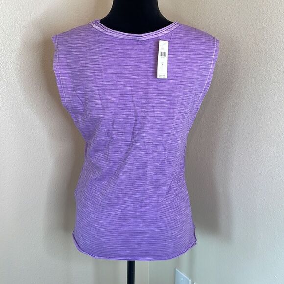 Pilcro Anthropologie purple scrunch top nwt - Picture 6 of 10